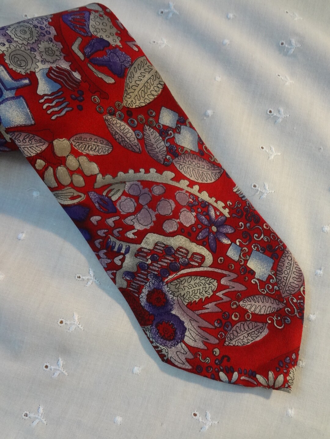 geoffrey beene silk tie