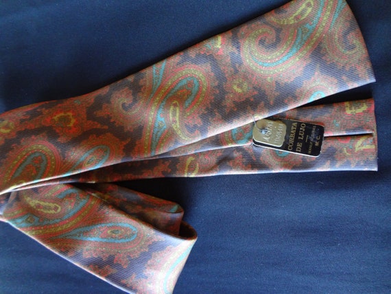 Tie by Modelo Pierre CARDIN Corbata from the 70's… - image 8