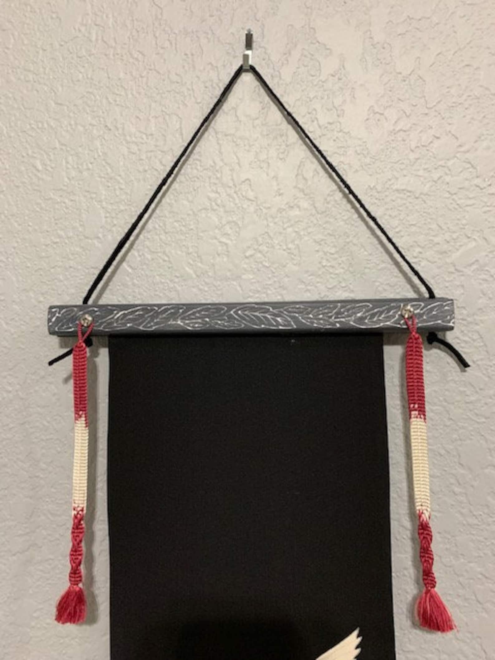 Vintage Japanese Kimono Silk Wall Art Wall Hanging Etsy UK