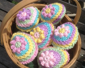 Crocheted Easter Eggs PATTERN