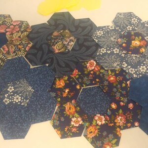Pre Cut, Hexagon,hexie, 1" Finished Size. English Paper Piecing. Card ...