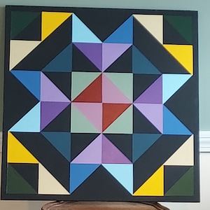 Barn Quilt, Außerhalb der Scheune, Außerhalb der Dekoration, Wandkunst, Holzdecke, Malerei, Garten
