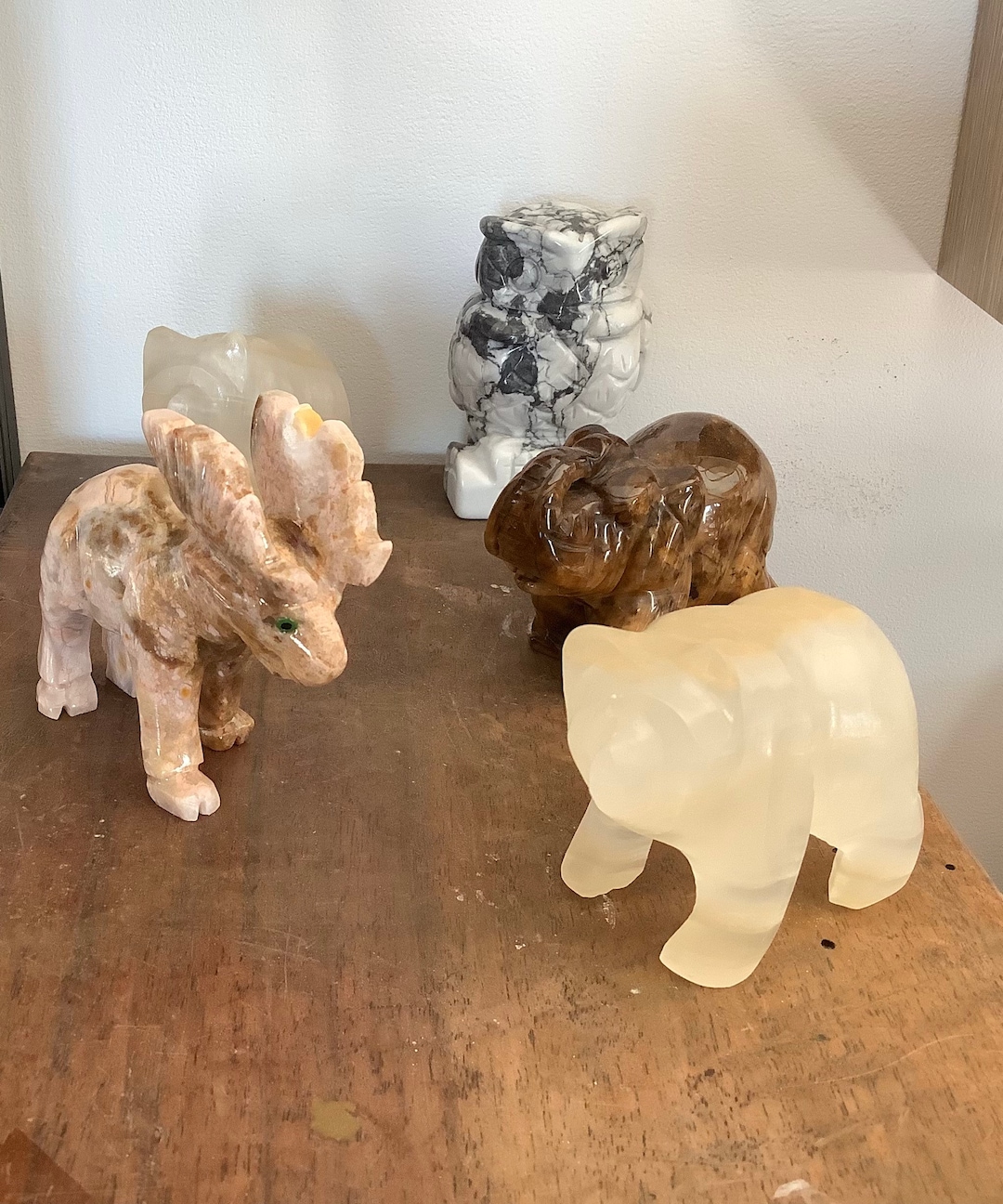 SCULPTURE ANIMALIÈRE EN Ciment Figurine De Ornement Pierre EUR 18,99