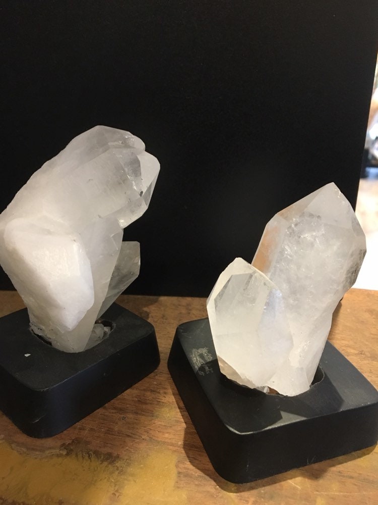 Cristal de Roche , Grosse Pointe Druse Amas Quartz 313G et 277G Générateur Amplificateur d'énergie B