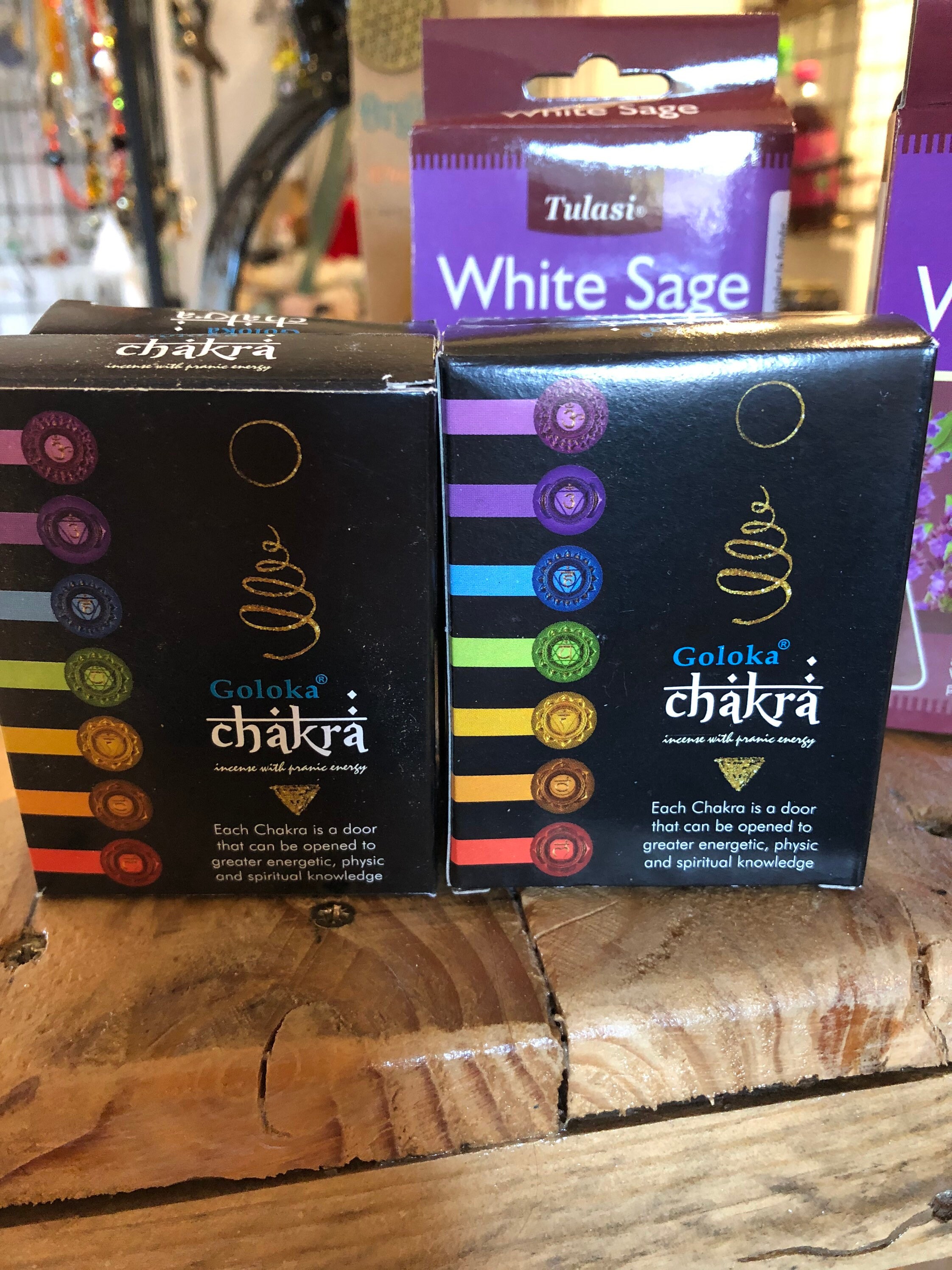 Encens en Cônes Des Chakras ou Divers Parfums , Boites de 10 Cônes Parfum Intérieur Apaisement Sérén