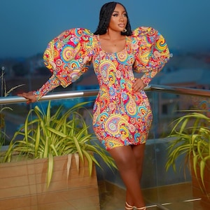 elastic bodycon ankara dress Infinity Ankara Bodycon Dresses  Ankara Delights