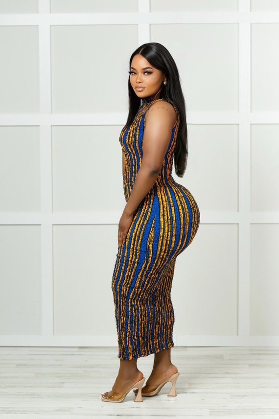 african print cut out dress SOLD OUT, Introducing the V-Waist Collection from Step Up Allure. Weve reimagined classic African prints with a contemporary, waist-snatching cut designed to make you feel like the queen you are.