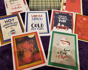 8 Holiday Note Cards #8