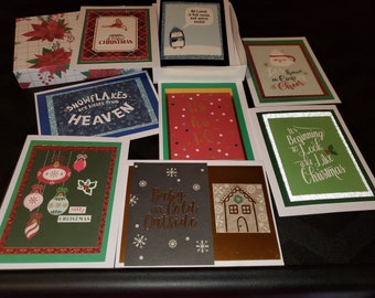 8 Holiday Note Cards #4