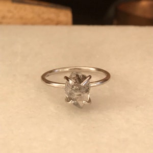 Herkimer diamond in sterling silver image 6