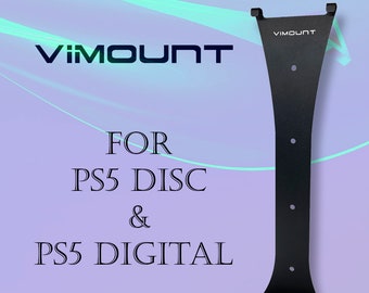 Playstation 5 PS5 Fat/Pro version Wall Mount Black - ViMount
