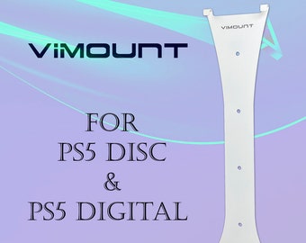 Playstation 5 PS5 Fat/Pro version Wall Mount White - ViMount