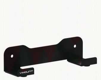 Universal Black Wall Mount for XBOX 360 / One / One S / One X and PlayStation 4 - Metal Holder ViMount