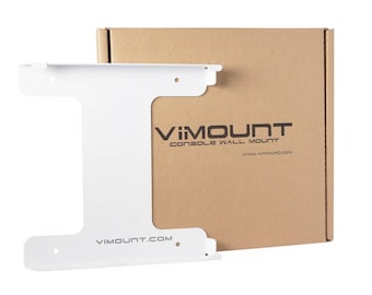 Playstation 4 PS4 SLIM Wall Mount White - ViMount