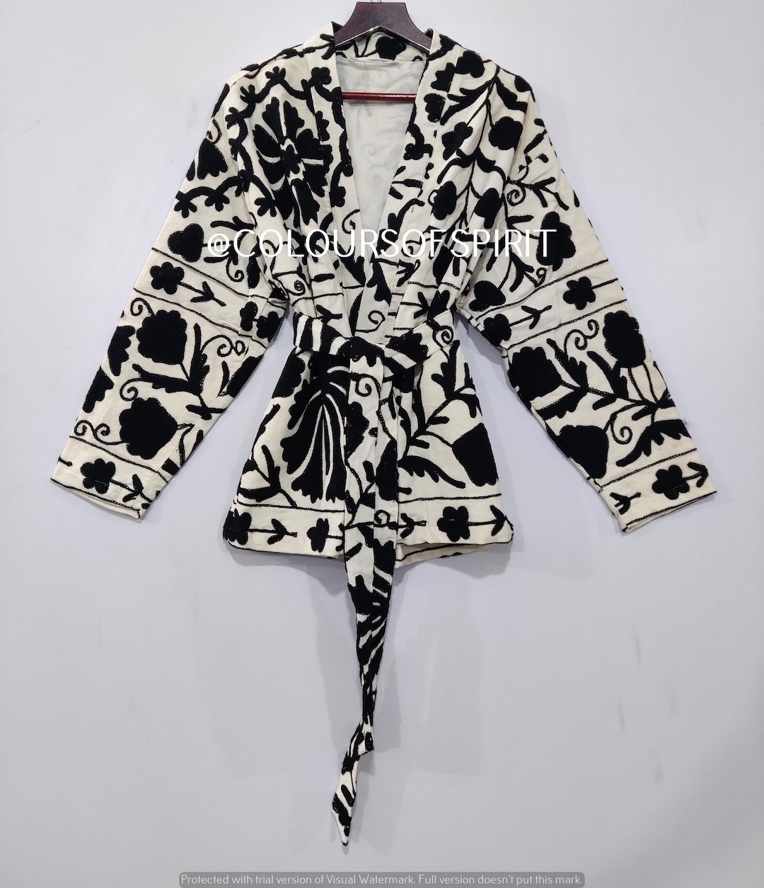 Sujani Panelled Jacket - BL