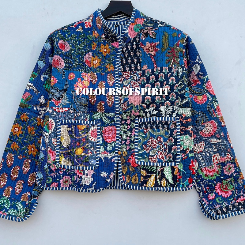 Patchwork Jacket - Etsy