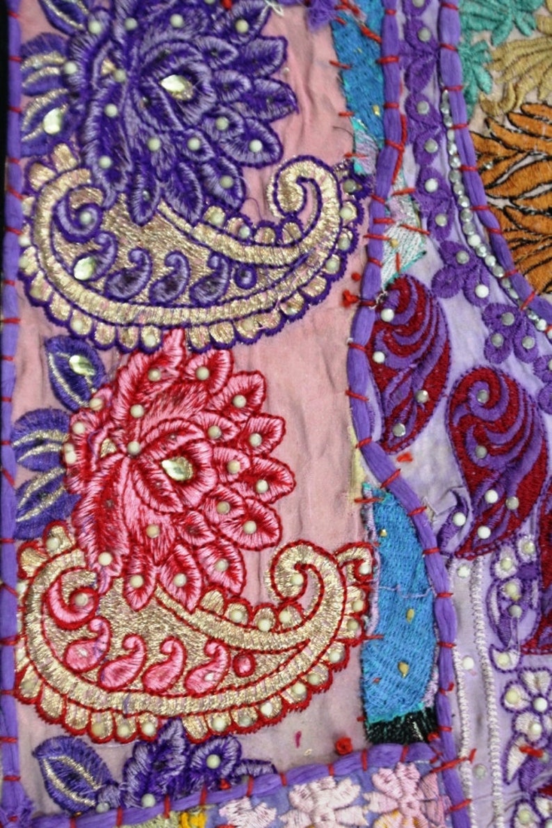 Vintage Wall Hanging Embroidery Wall Art Home Style Renovation Etsy