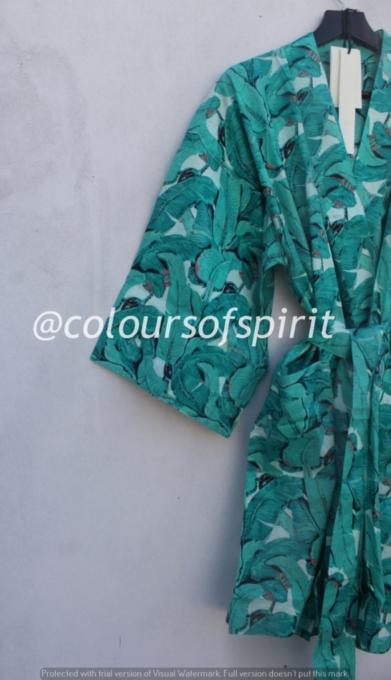 100 Cotton kimono Robes Pure cotton Kimono Beach Wear Dress Etsy