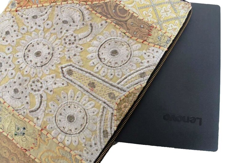 Indian Embroidery Laptop Bag Embroidered I Pad Hand Bag Etsy India