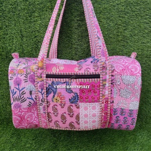 Garden Patch Quilted Duffle Bag NCU0NTD1446