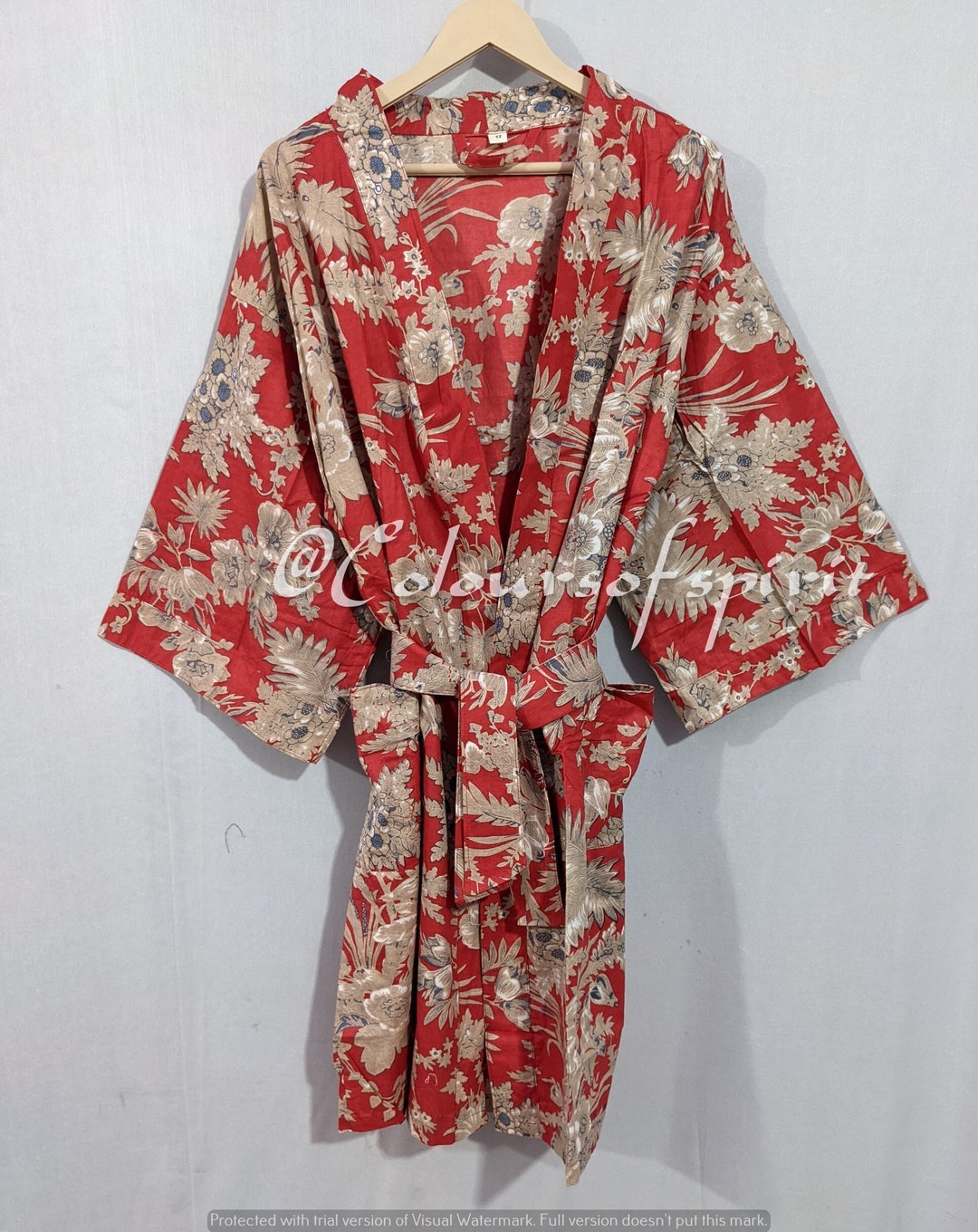 100 Cotton Kimonos, Long Kimono Dress, Summer Wear Gown, Maternity