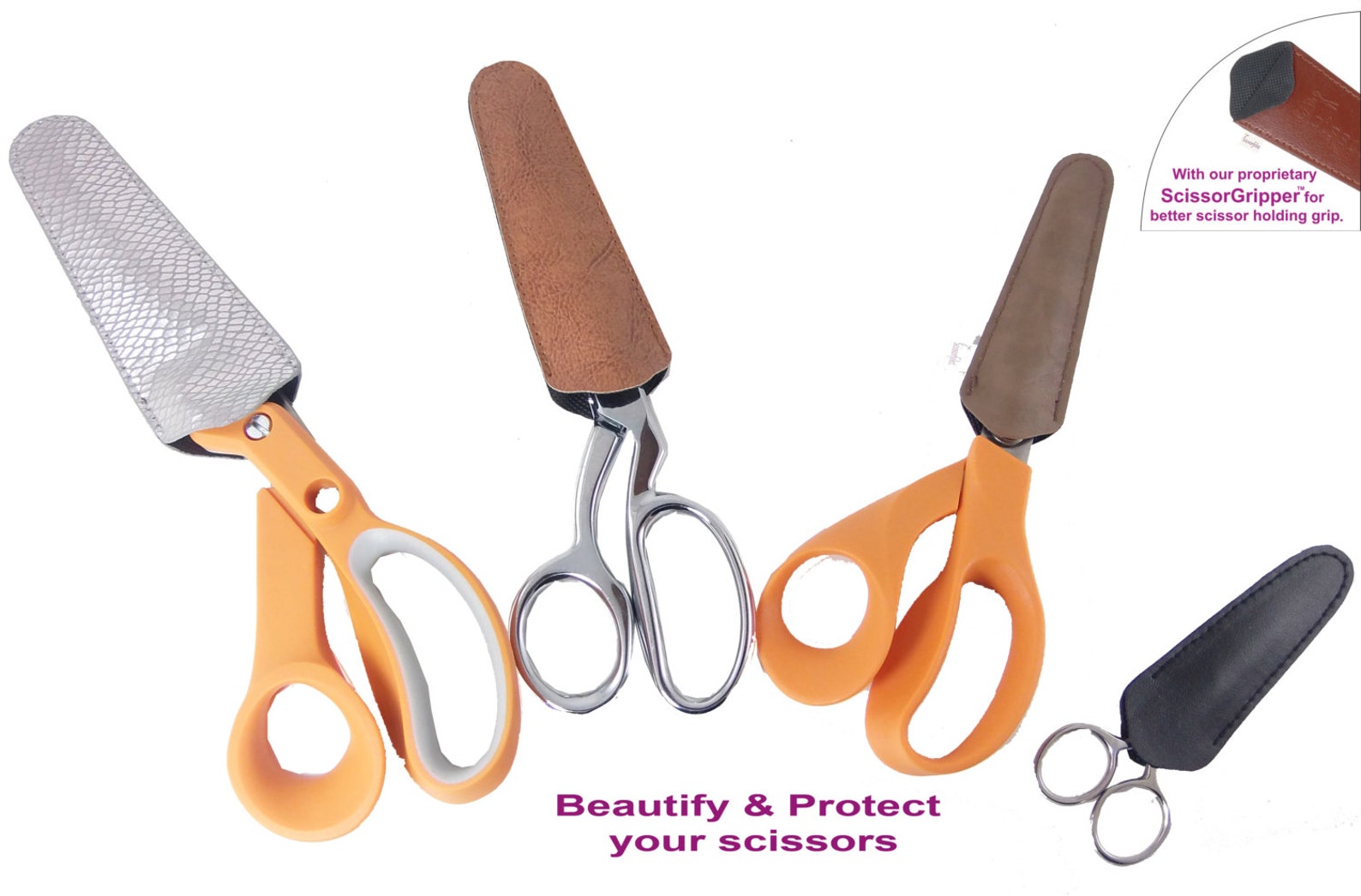 Scissor Sheaths & Scissor Fobs by SCISSORFOBZ . This is Not Etsy