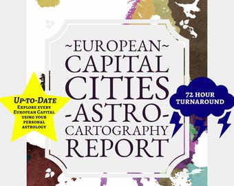 European Capitals AstroCartography Report