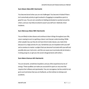 Major Life Themes Astrology Report,life themes astrology report,midpoints astrology report,harmonic astrology report,life themes reading,natal reading,natal report,natal chart reading,birth chart reading,natal report,natal chart report,life direction