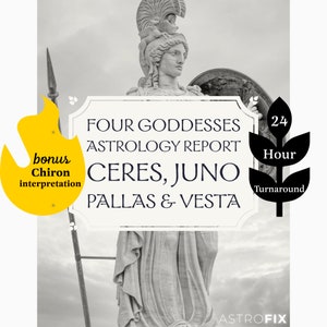 Informe de astrología de las cuatro diosas