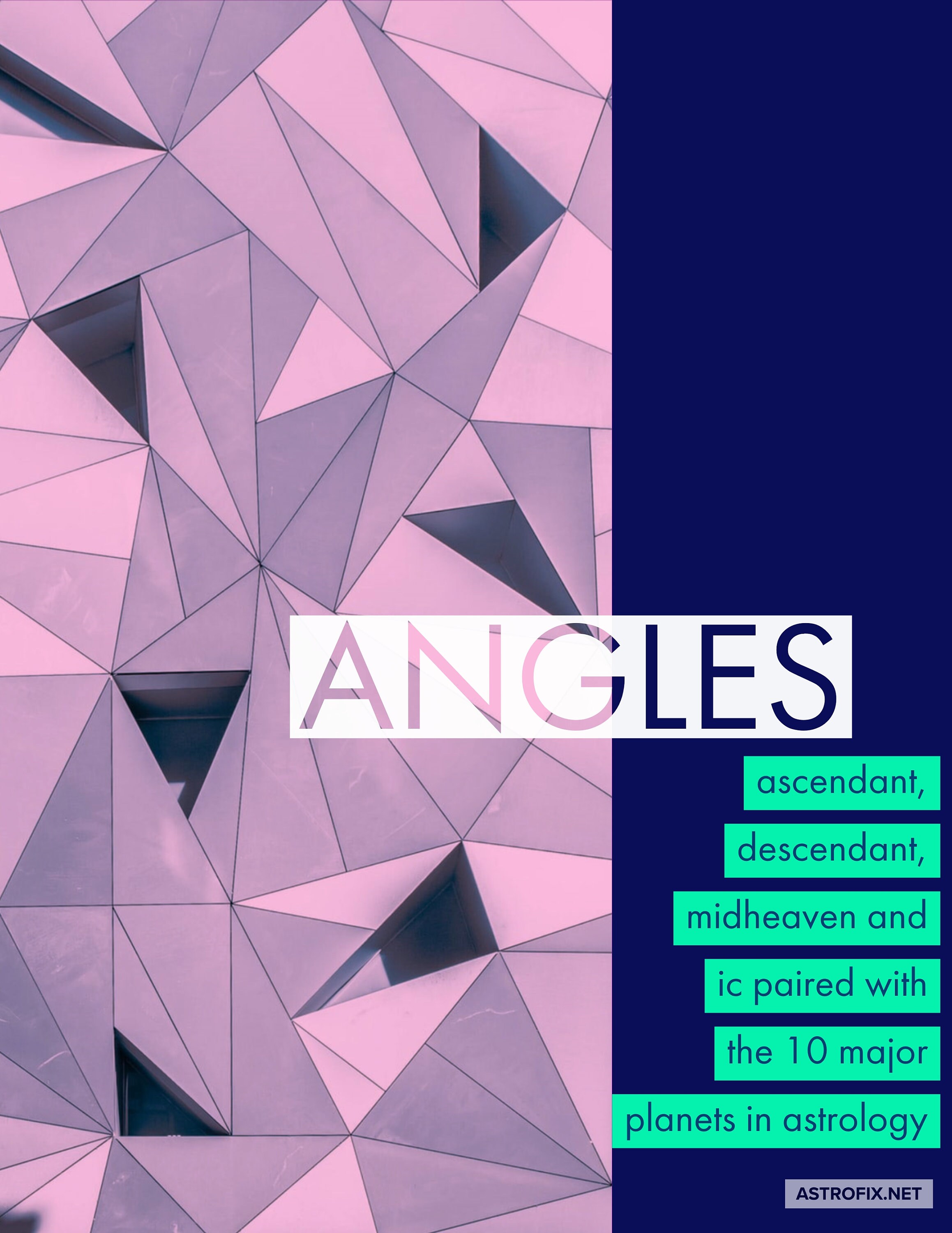 Angles Ascendant Descendant Midheaven And Ic Paired With Etsy
