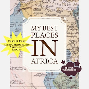 Meine besten Orte in Afrika AstroCartografie Report