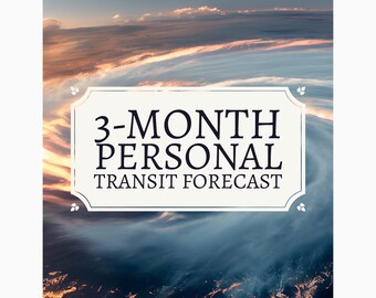 3-Month Personal Transit Forecast
