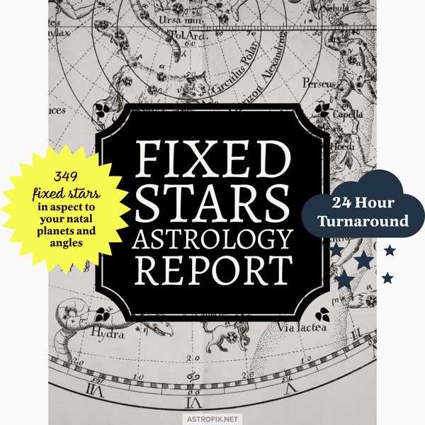 349 Fixed Stars Astrology Report