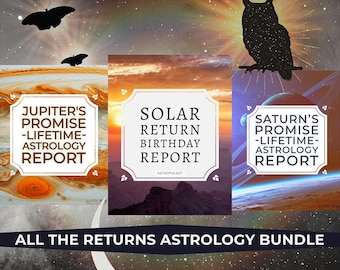 All the Returns Astrology Reports Bundle