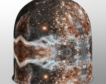 Xiphias Cosmic Nebula All-Over Print Beanie