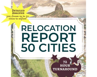 Relocation Astrology Report - 50 Cities