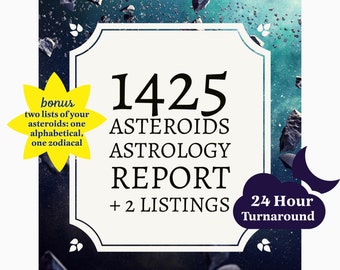 Rapporto astrologico sugli asteroidi 1425