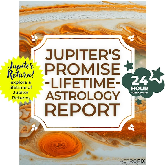 Jupiter's Promise Lifetime Astrology Report