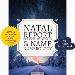 Astrologia Natal e Pontuações de Personalidade