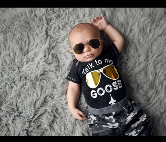 talk to me goose onesie
