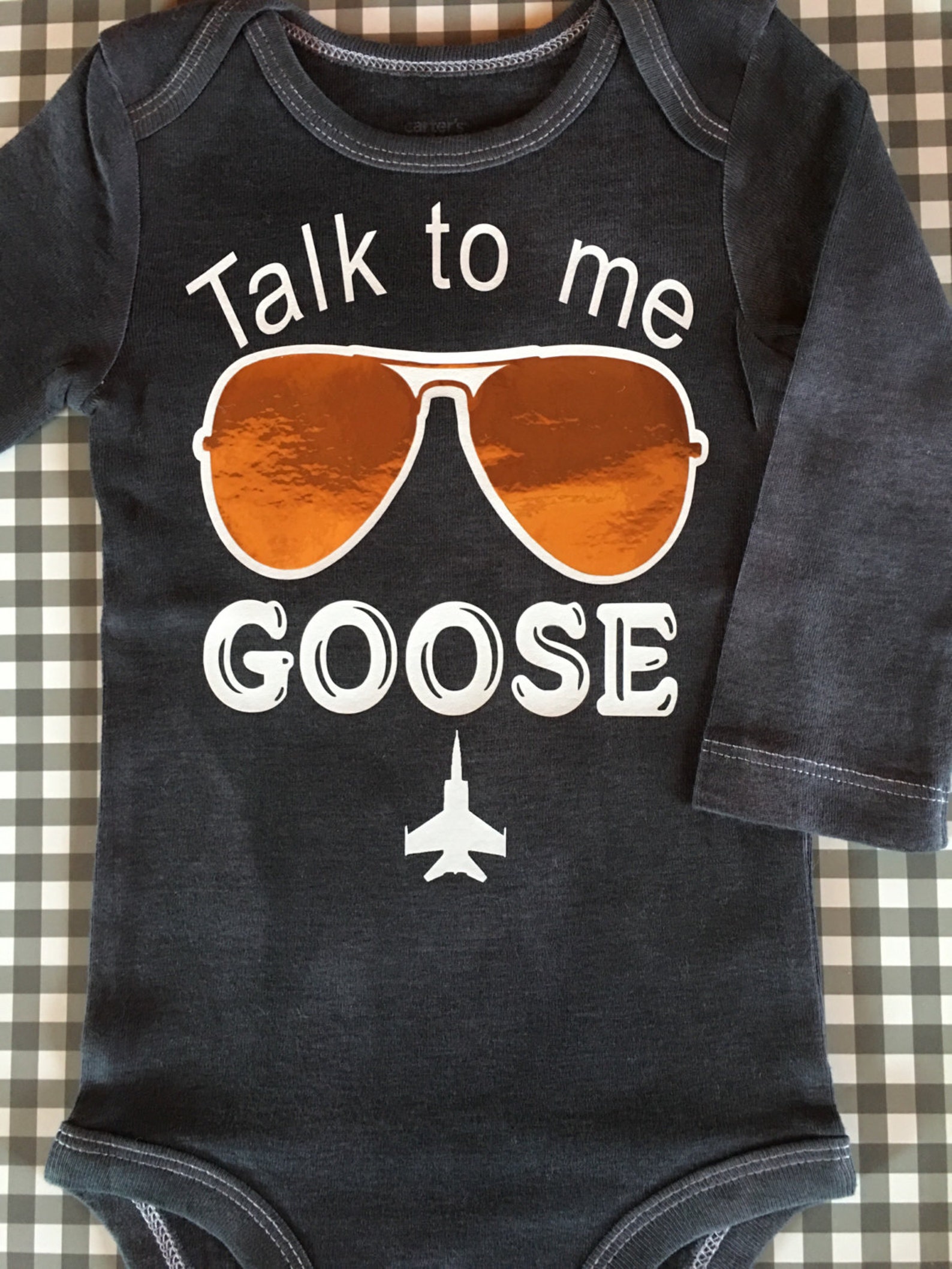 Talk to me Goose baby boy or girl onesie shirt Etsy