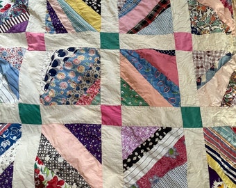 Gorgeous Quilt Topper, likely 1940's excellent condition