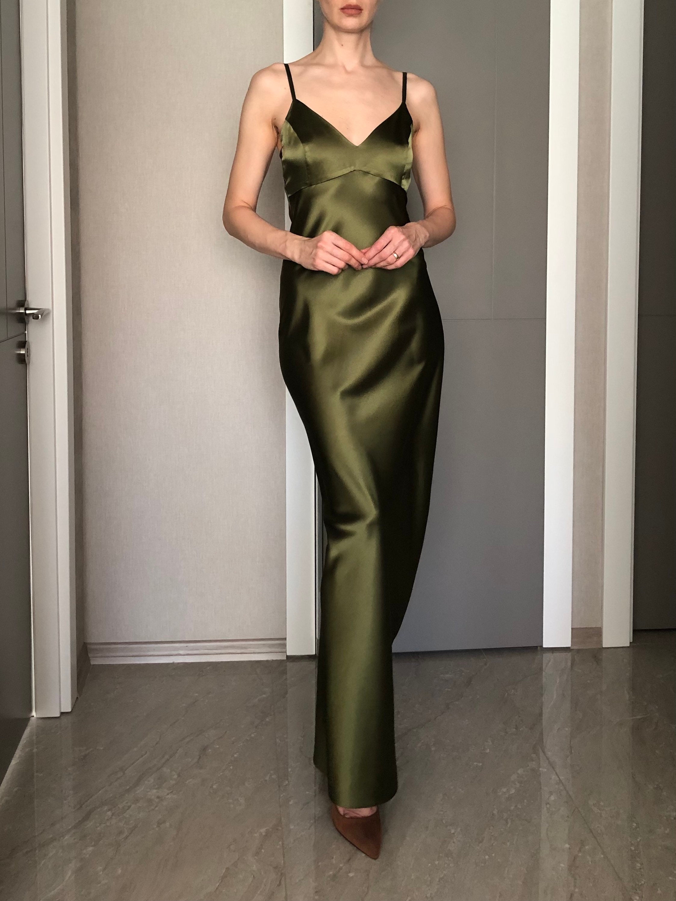 sheer mesh dress black Shibon Layered / XS by Project Social T olive green dress Simple Collection:Dress+Bandage Fabric has some stretch Seam Length:29