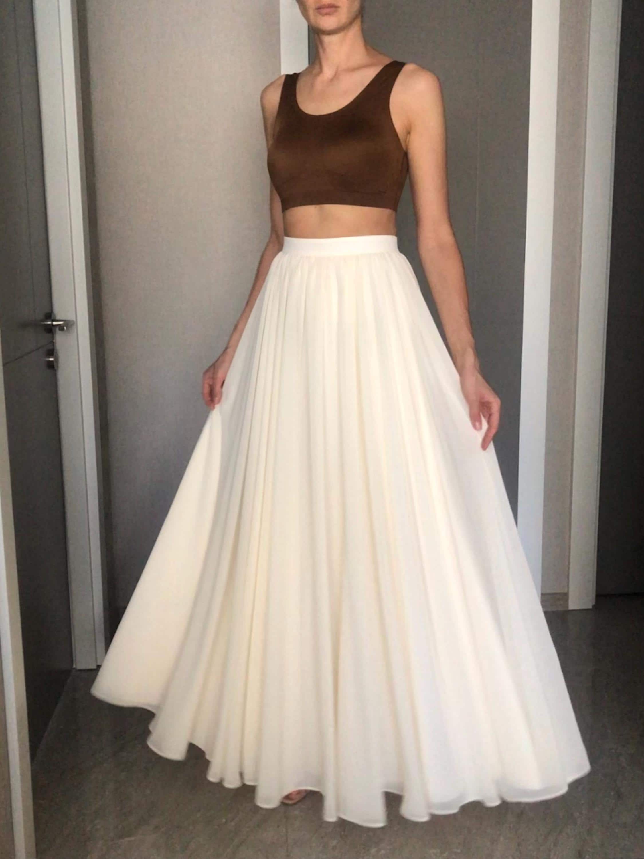 Ivory Beach Flowy Maxi Dress - Etsy