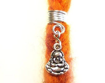 Letzter Buddha Dread Schmuck Anhänger Dreadperle Metall Dreadlocks eso Dreadlock Schmuck Dreads Dreadspiralen Ohrringe