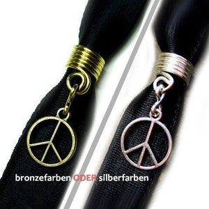 PEACE Dread Jewelry Peace Sign Peace Dreadlocks Dread Bead Dread Jewelry Tribal Dread Spirals Dreads, Earrings