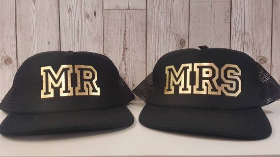 mr and mrs baseball caps