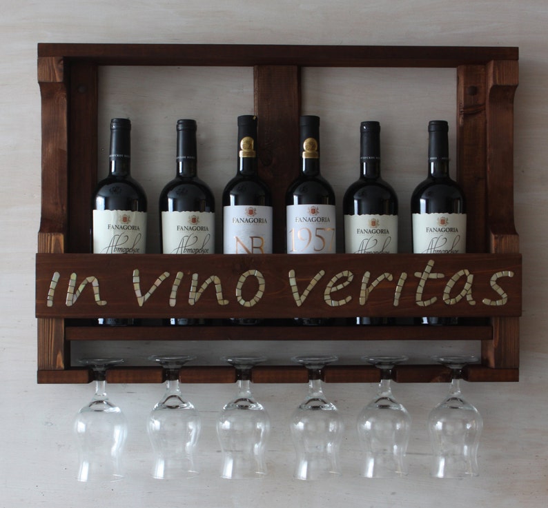 Personalized wine rack Wine o clock Personalized wedding Etsy