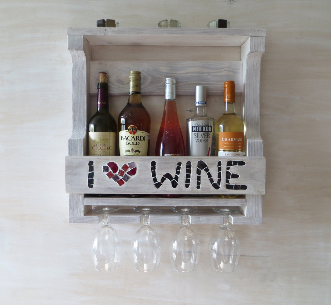Personalized Wine Rack Wooden Wine Rack Personalized Etsy