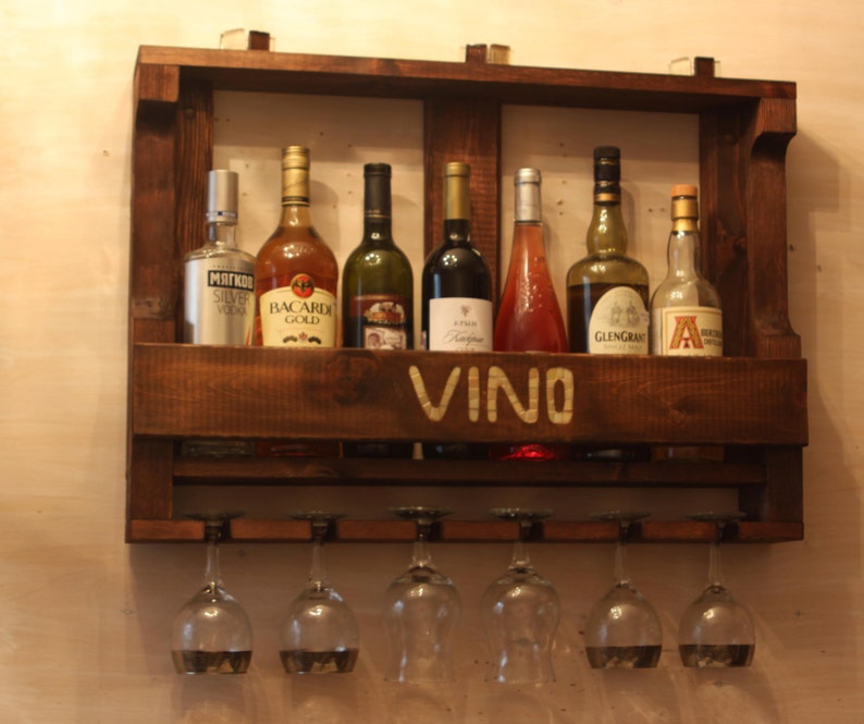 Personalized wine rack Wine o clock Personalized wedding Etsy